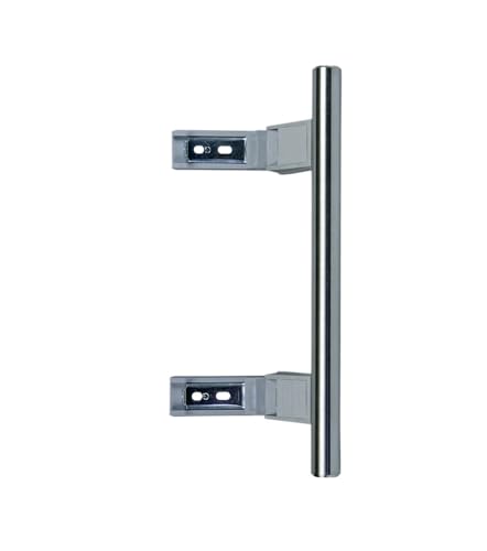 LUTH Premium Profi Parts Manija de puerta compatible con Liebherr 9096536 acero inoxidable barra forma para nevera congelador