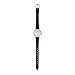 Fossil Women's Carlie Mini Quartz Stainless Steel and Leather Three-Hand Watch, Blue Leather/Rose Gold/MOP, Model ES4502