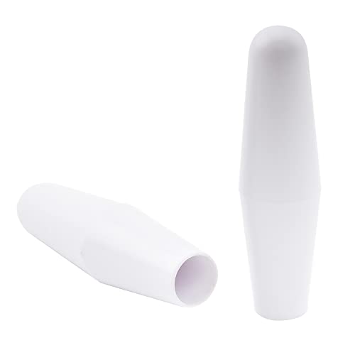 Musiclily Basic Plastic Guitar Tremolo Arm Tips Tremolo Bar Caps for Strat Style Electric Guitar 6mm Whammy Bar, White (Set of 2) - Image 3