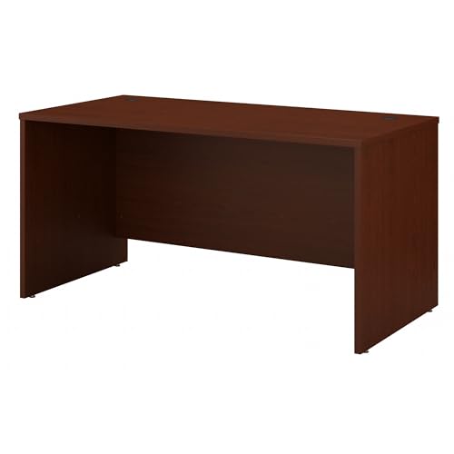 Bush Business Furniture Series C 60W x 30D Office Desk in Mahogany, Commercial Quality Computer Table for Home or Professional Workspace