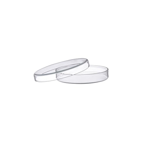 Boîte de Petri Eisco Labs en verre borosilicate lourd 100 mm de diamètre x 17 mm