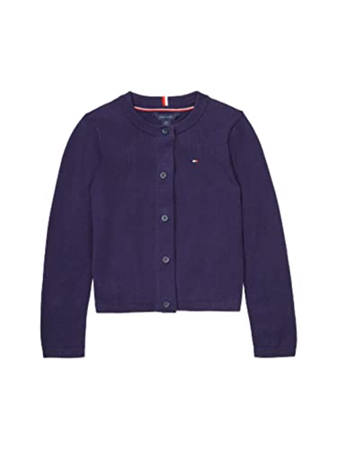 Tommy Hilfiger Girls' Adaptive Cardigan with Magnetic Buttons