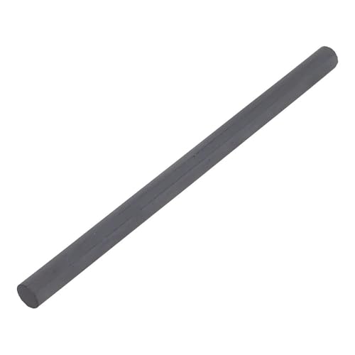Petabo High Purity Precision Zinc Rod 300mm Length, Dia 10-20mm Industrial Zinc Solid Round Bar 1pc(20mm)