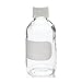Wheaton 220163 Reagent Bottle, 125mL With 33-430 Solid Polypropylene PTFE Lined Screw Cap, 55mm x 120mm (Case of 6)