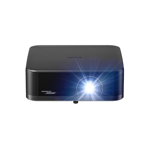 Epson EF-62B, Projecteur Smart TV 4K Pro-UHD, Portable, 700 lumens, Sound by Bose, Google TV, 150 Pouces