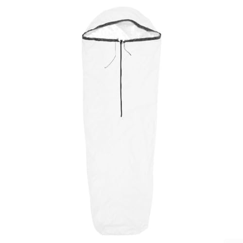 Saco de dormir de supervivencia nylon 400T bolsa térmica camping 208x81 cm 2