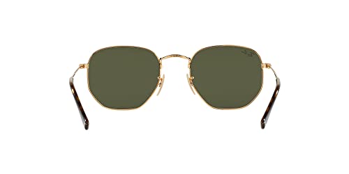 Ray-Ban unisex-adult Rb3548n Hexagonal Flat Lens Hexagonal Sunglasses