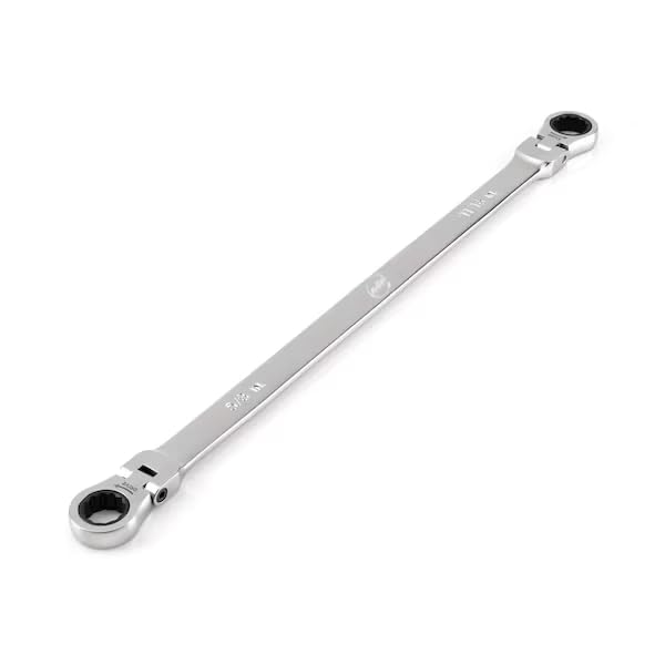 MOLLIFII 5/8 x 11/16 Inch Long Flex 12-Point Ratcheting Box End Wrench, Mfr: WRB36316-A