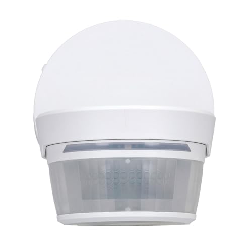 Busch-Jaeger Busch-Wächter® 6851/9-134 - Rilevatore Di Movimento A 90° Bt Con Controllo Tramite App Bluetooth, Montaggio Flessibile, Colore: Bianco 2C