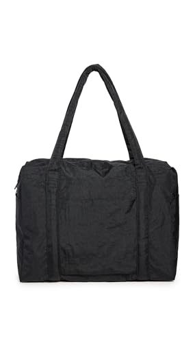 BAGGU Women's Cloud Carry On Bag, Black, One Size