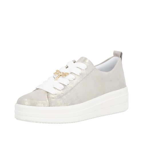 Baskets basses femme Remonte D1c03 aux finitions soignées et cuir de qualité supérieure