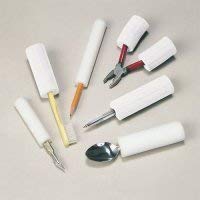 Mousse tuyau 12x31 mm d'un mètre pour protection et pince pour couverts