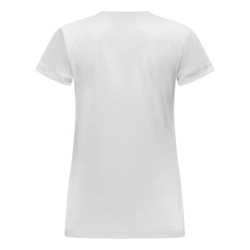 T-shirt Salewa Solid Dry W 2XL blanc randonnée - 3
