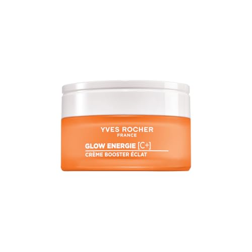 Yves Rocher Glow Énergie [C+] Glow Boosting Cream – Für strahlende, geglättete und pralle Haut – Alle Hauttypen – Mit Kapuzinerkresse & Vitamin C - Tägliche Feuchtigkeitspflege - 50 ml