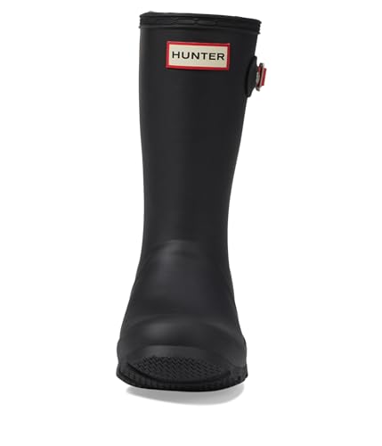 Hunter Girl's Original Insulated Boot (Little Kid/Big Kid) Black/Logo Red/Black 13 Little Kid M2