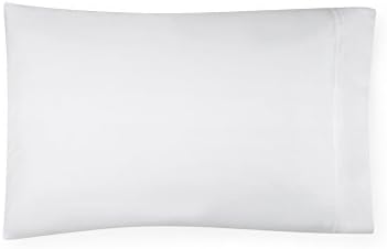 Sferra Grande Hotel Pillowcases - Standard Pair - White/White