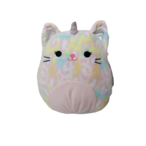Squishmallow Cheetah-Corn (Cheetah Unicorn) 20cm (8 inch) Soraya Rainbow Plush Stuffed Animal Super Soft Cuddle Pillow