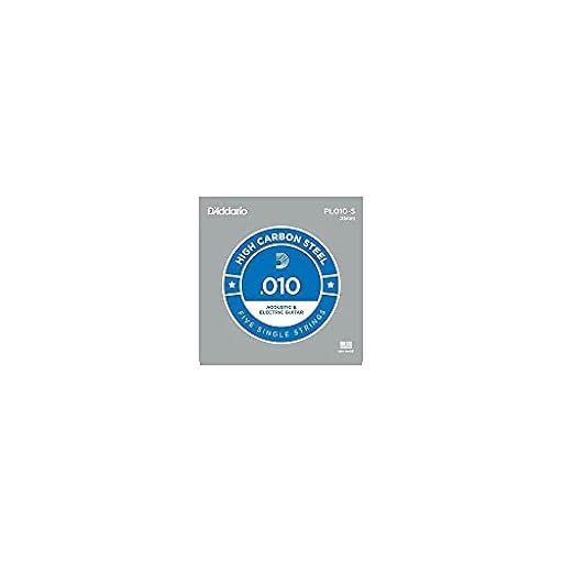 D´Addario PL010-5 Cuerda individual de acero liso para guitarra electrica/acustica, 5-Pack, 010 | Ya disponible en tu tienda friki favorita! En mundofriki.es!