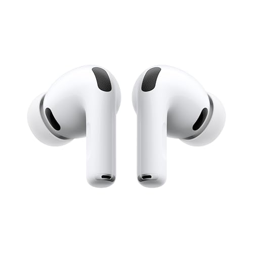 Apple AirPods Pro 3 Écouteurs sans Fil, réduction Active du Bruit, détection de la fréquence Cardiaque, écouteurs Bluetooth, Audio Spatial, Son Haute-fidélité, Recharge USB-C