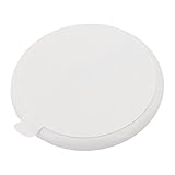 Bulevisiter Vibrationssensor-Alarm für Türen und 125 dB Diebstahlsicherungsgerät mit 24-Stunden-Erkennung, für ultradünnes 9,5 mm Design, Empfindlichkeit einstellbar, Weiß