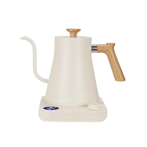 Tetera Eléctrica Digital NNAKLLI 0.9L Control Temperatura Beige