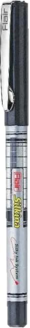 FLAIR SILKINA BLACK BALL PEN (PACK OF 1)