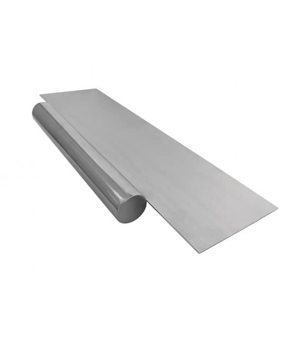 Loyal Bakeware Stainless Steel Long-Edge Icing Scraper Dough Cutter Frosting Spreader with Markings in Inches and Centimeters