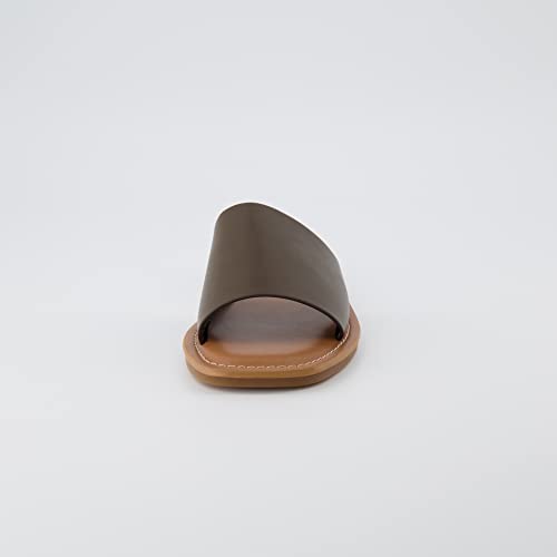 CUSHIONAIRE Women's Spicy slide Sandal with Memory Foam3