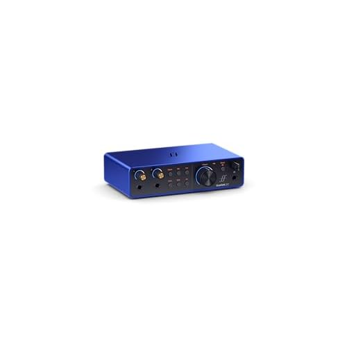 Scarlett 2i2 Anniversary Edition de Focusrite: interfaz de audio USB de edición limitada con el software que necesitas y dos entradas/dos salidas para grabar, componer, retransmitir y crear pódcast.