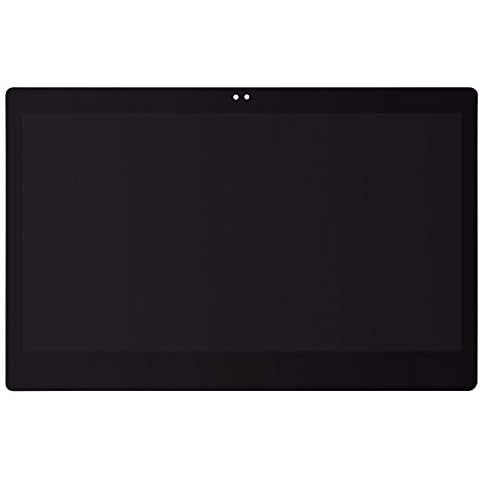 Rixiang 13.3 inch LCD Touch Screen Replacement Assembly for Dell Inspiron 13 5000 P69G001 5368 5378 7378 7368 LED Display Digitizer Glass (1 Camera Hole) (2 Camera Holes) Cover