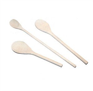 Natural Finish Wooden Spoon -14" (Dozen)