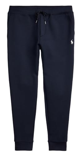 Image of POLO RALPH LAUREN Men's Double Kint Jogger Pants Collection 2025, Newport Navy., XXL