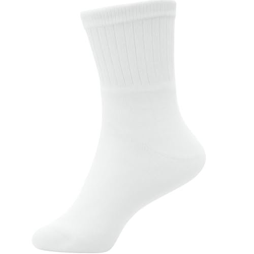 Boys Sports Socks Durable Crew Athletic Socks with Cotton Polyester Blend Soft Comfortable Pack Of 3 Socks3