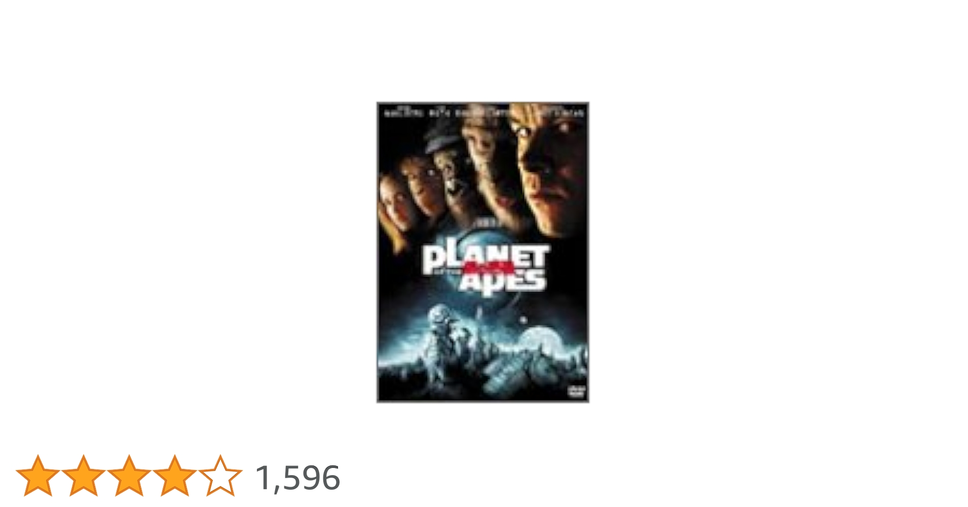 PLANET OF THE APES 1996 猿の惑星 アメリカ製 L 古着 PLANET OF THE APES 1996 猿の惑星 アメリカ製 L 古着