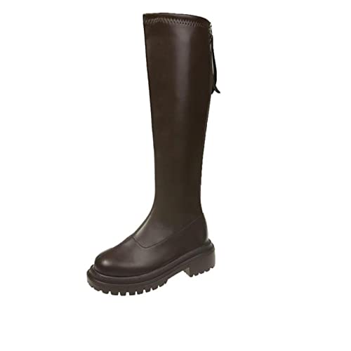 Chaussures hautes aux genoux pour affronter l'hiver avec style en ville
