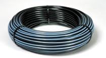 Toro Irrigation 5/8in Tubing Blue Stripe 100ft Coil, No Emitters