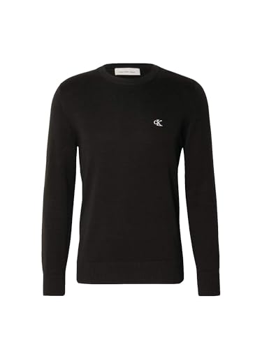 Pull-Over Calvin Klein Modern Crew Nej30J326745 l'élégance noire premium