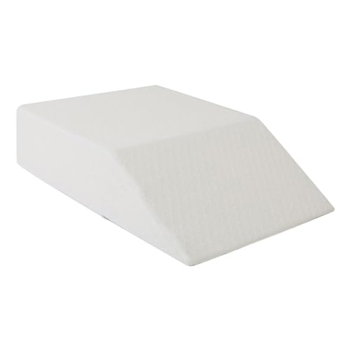 Cale de lit ergonomique et oreiller de jambe doux pour lecture au lit