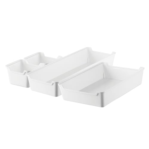 Kit Caixa Organizadora Bandeja Multiuso Modular para Gavetas, Maq...