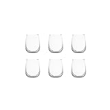 Matière : Verre Paris Prix Secret de Gourmet - Lot de 6 Verrines en Verre Trattoria 4cm Transparent