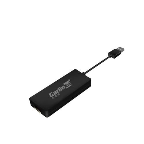 Image of Carlinkit Wired Carplay Dongle /Android Auto Receiver Only for Android Head Unit (Android Car Audio) Support iOS13 Split Screen, Plug and Play Mini USB Carplay Adapter Car Stereo, Black