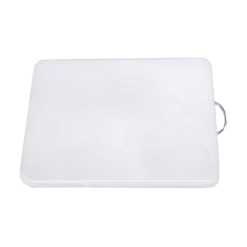 Planche à découper de qualité alimentaire blanche grand format 45 x 30 cm - 2