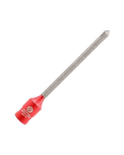 FOCSTOL Diamond Mortar Raking Bit - Mortar Router Bit with Carbide Tipped for Mortar Removal and Tuck Pointing Masonry Stone Brick Removal 5/16''x4-3/4''(8x121mm)
