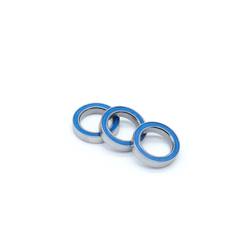Roulement 6702RS 15x21x4 mm section mince | Lot de 10 pièces de rechange 6702-2RS