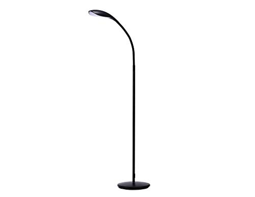 Bostitch Office Gooseneck Led Floor Lamp, Flexible Silicone Design, 72" Height, 800 Lumens, Black (Vled1502-Bkf) #TOP26