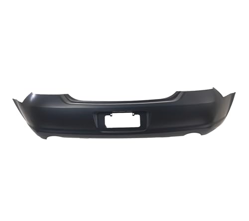 Image of FitParts Compatible with Toyota Avalon 2005-2010 Rear Bumper Cover | Primed, Without Parking Sensor Holes, Ready to Paint, OEM 52159AC904, TO1100232