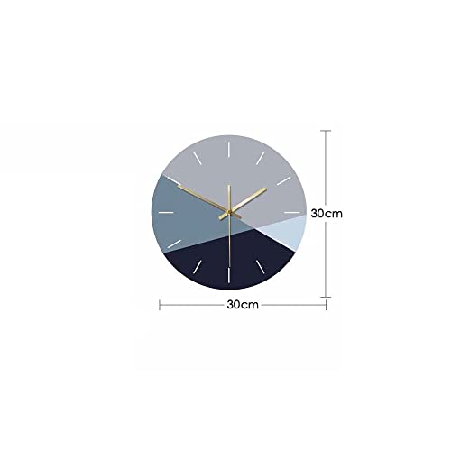 Horloge murale moderne au minimalisme simple, montre décorative haute qualité