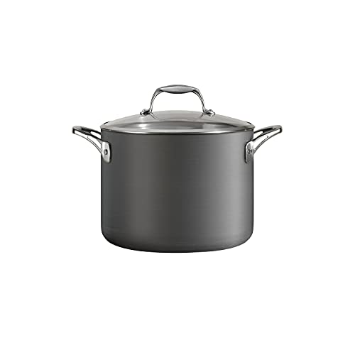 Tramontina OnyxPro Hard Anodized Non Stick 8-Quart Stock Pot with Lid by Tramontina - Used condition - Image 2