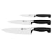 ZWILLING Vier Sterne Messer-Set 3-teilig, Rostfrei, Made in Germany