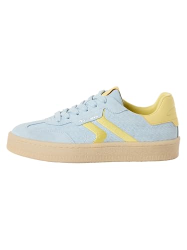Tamaris Damen Sneaker Low, blau, 41 EU